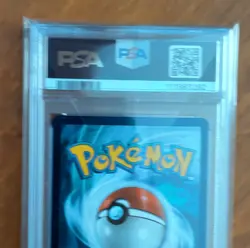 Pokemon Flareon ex Prismatic Evolutions Surprise Box Exclusive Holo #014 PSA 9 - Image 2