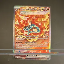 Pokemon Hearthflame Mask Ogerpon ex 212/167 Twilight Masquerade Special Illustr… - Image 1