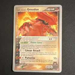 Pokemon Team Magma's Groudon 9/95 World Championship Decks 2004 Basic HP100 - Image 1