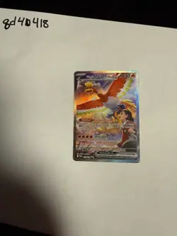 Pokemon Ethan's Ho-Oh EX Special Illustration Rare Sv10 Holo 230/182 - Image 5