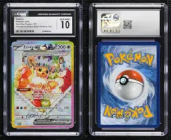 Eevee ex Pokemon Scarlet & Violet Black Star Promo CGC 10 Gem Mint - Image 3