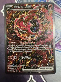 Pokemon TCG Oricorio ex MEP 024 Mega Evolution Black Star Promo (lightly Played) - Image 1