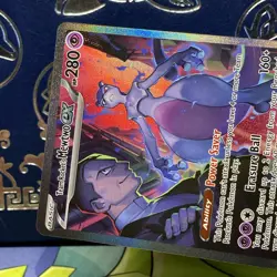 Pokemon Team Rockets Mewtwo EX 231/182 Full Art Destined Rivals English NM/M - Image 3