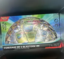 Pokemon TCG Venusaur EX And Blastoise EX Premium Collection Gamestop Exclusive - Image 1