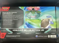 Pokemon TCG Venusaur EX And Blastoise EX Premium Collection Gamestop Exclusive - Image 2