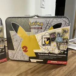 Pokemon 25th Anniversary Celebrations Treasure Chest Lunchbox Tin NEW/SEALED (3) - Image 4