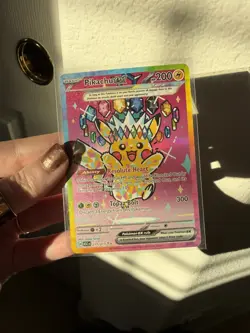 Pikachu EX SIR 277/17 Ascended Heroes English Pokemon - PSA GRADING CANDIDATE! - Image 1