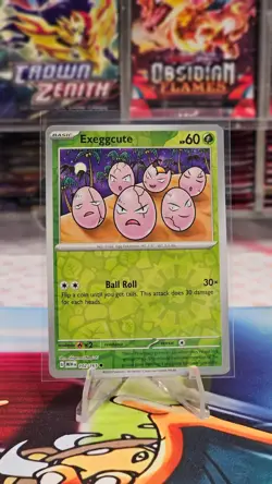 Pokemon - 151 - Exeggcute 102/165 - Reverse Holo - ENGLISH - NM/M - Image 1