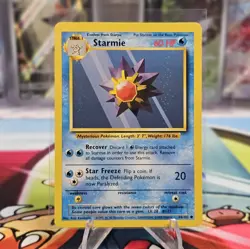 Starmie 64/102 Pokemon Base Set Unlimited WOTC 1999 LP - Image 1