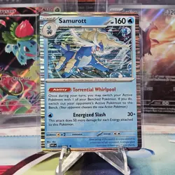 Samurott 023/086 Holo Rare Pokemon TCG Sv10.5: White Flare NM/M - Image 1