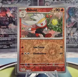 Raboot 027/142 - Reverse Holo - Pokemon TCG Stellar Crown - NM/M - Image 1