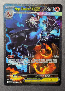 Pokemon Phantasmal Flames TCG MEGA CHARIZARD X EX Full Art Set 130/094 125/094 - Image 5