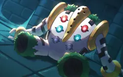Pokemon anime Playmat pok mon regigigas fanart from Pad Gaming Mat Desk - Image 1