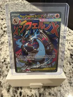 Pokemon Mega Charizard X EX 23 Black Star UPC Promo Phantasmal Flames NM/M - Image 1