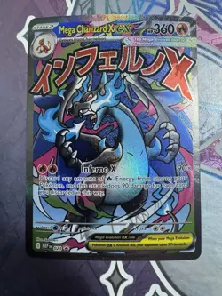 Mega Charizard X ex (#023) - Holofoil ME - Mega Evolution Promos NM Pokemon - Image 1