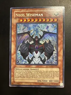 Yugioh! Neos Wiseman - CSOC-EN097 - Secret Rare - Unlimited Edition NM - Image 1