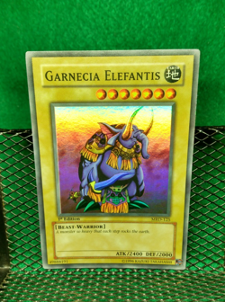 Yugioh! - Garnecia Elefantis MRD-125 - 1st Edition Super Rare - NM/Mint! - Image 1
