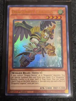 Yugioh! Dragunity Legatus, GFTP-EN037, Ultra Rare, 1st Ed VLP - Image 1