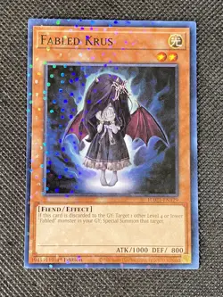 YuGiOh! - Fabled Krus HAC1-EN129 Duel Terminal Rare 1st Edition Near Mint - Image 1