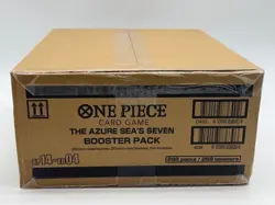 One Piece OP14-EB04 The Azure Sea's Seven English 12 Booster Box SEALED CASE - Image 1