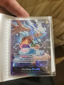 Monkey D Luffy OP09-061 Leader Alt Starter Deck 26 One Piece Mint MN Foil - Image 2