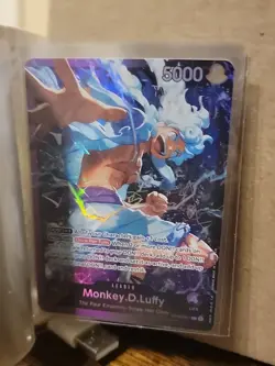 Monkey D Luffy OP09-061 Leader Alt Starter Deck 26 One Piece Mint MN Foil - Image 4