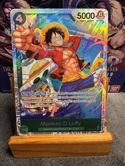 Monkey D. Luffy PRB02-005 SR Foil | The Best Vol. 2 | One Piece TCG English NM - Image 1