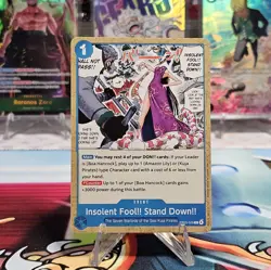 Insolent Fool!! Stand Down!! EB03-029 C One Piece Heroines Edition NM/M - Image 1