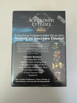 World of Warcraft TCG Assault on Icecrown Citadel Raid Deck Sealed Brand New - Image 3