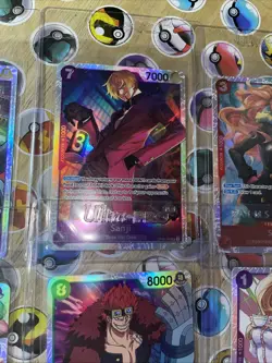One Piece TCG cards total 9! All Secret Rares! Multiple Sets! CCG Holo Artworks - Image 5
