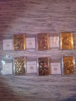 Pokemon 23 Karat Gold-Plated Trading Cards Complete Set of 6 Limited Edition - Image 1