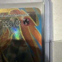 Pokemon M Charizard EX 13/108 Evolutions Full Art Holo Ultra Rare Card - Image 3