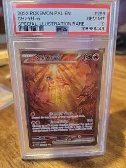 Pokemon TCG Chi-Yu EX Scarlet & Violet Paldea Evolved Holo Card 259/193 PSA 10 - Image 4