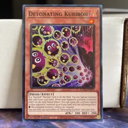 1ST EDITION DETONATING KURIBOH 2025 SUDA-EN097 YUGIOH CARD (NM) - Image 1
