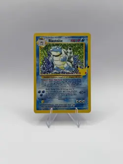Pokemon TCG Blastoise Holo Card 2/102 Celebrations 25th Anniversary NM Mint - Image 1