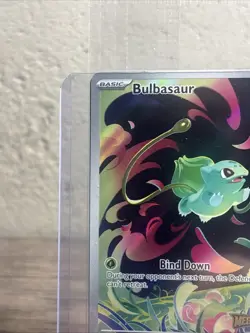 Bulbasaur - (Mega Evolution Stamped) 133/132 Miscellaneous Cards Holo-SEALED! - Image 2