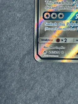 Persian GX 207/214 Unbroken Bonds Full Art Holo Ultra Rare Pokemon Card NM - Image 5