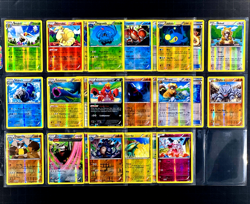 2015 Pokemon XY PRIMAL CLASH Set Cards Collection REVERSE HOLO Foil RARE Lot - Image 1