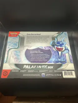 PALAFIN EX BOX Pokemon TCG 4 Booster Packs + 4 Foil Promo Cards SEALED NEW - Image 4