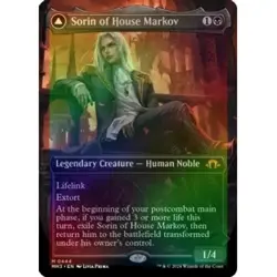 FOIL SORIN OF HOUSE MARKOV (BORDERLESS) Modern Horizons 3 Magic MTG MINT CARD - Image 1