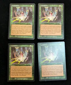 Land Grant Mercadian Masques x4 Playset LP MTG - English - Image 1