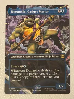 DONATELLO, GADGET MASTER (BORDERLESS) 212 TMNT MAGIC: THE GATHERING - Image 1