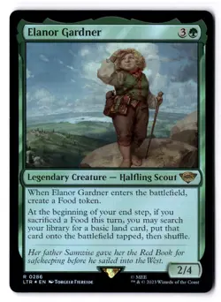 Elanor Gardener NM* FOIL The Lord Of The Rings ENGLISH 0286 mtg -UnltdCards - Image 1