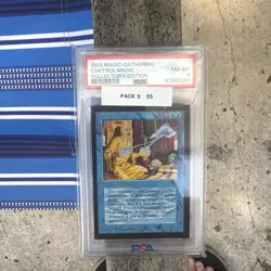 1993 MtG Magic: the Gathering Control Magic CE PSA 8 WOTC - Image 1