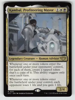 Kambal, Profiteering Mayor *Non-Foil* OTJ 211 NM - Image 1