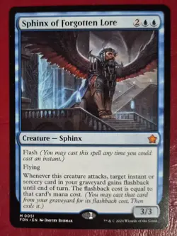 Sphinx of Forgotten Lore Foundations Regular - Image 1
