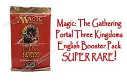 Magic the Gathering Portal Three Kingdoms MTG Booster Pack P3K Unopened 1999 - Image 1