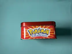 *Vintage* Pokemon Topps TV Animation Edition 1999 Charmander Tin **Empty** - Image 4