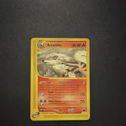 Pokemon Arcanine 80 HP Rare Skyridge 31/144 Nintendo Regular English 2003 - Image 1