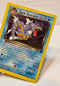 Dark Gyarados 8/82 Holo Rare Unlimited PRERELEASE Team Rocket Pokemon 1262 - Image 4
